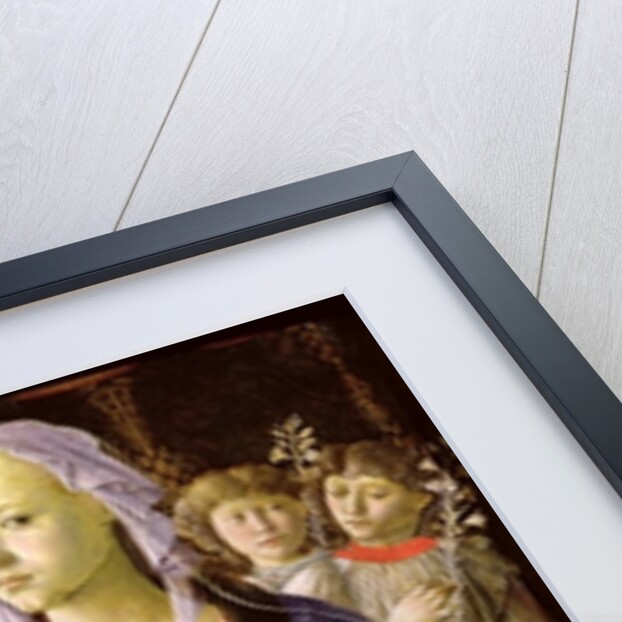 The Virgin and Child surrounded by Five Angels by Sandro Botticelli