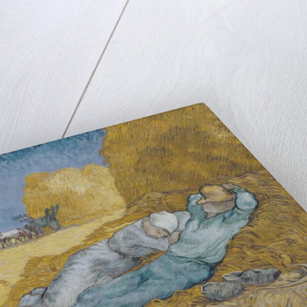 Noon, or The Siesta, after Millet, 1890 by Vincent van Gogh