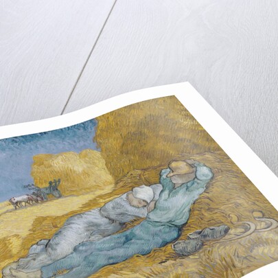Noon, or The Siesta, after Millet, 1890 by Vincent van Gogh