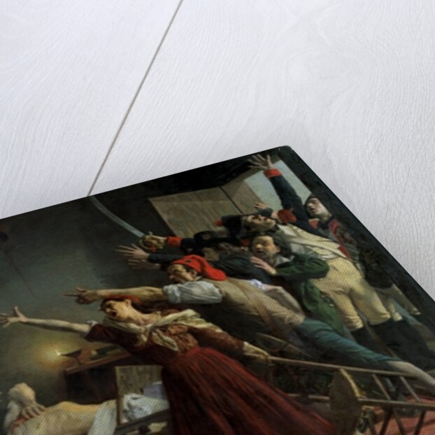 The Assassination of Marat, 1886 by Jean Joseph Weerts