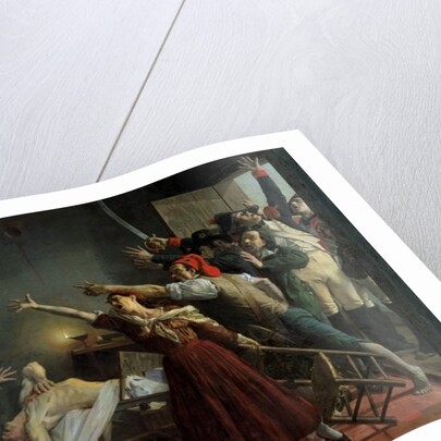 The Assassination of Marat, 1886 by Jean Joseph Weerts