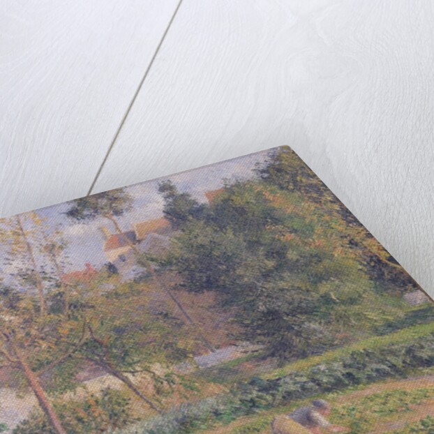 Vegetable Garden at the Hermitage, Pontoise, 1879 by Camille Pissarro