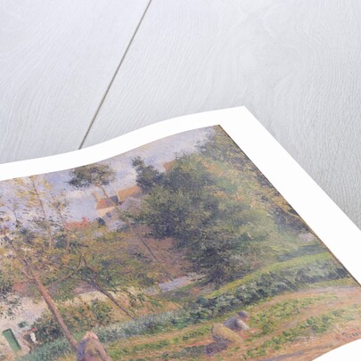 Vegetable Garden at the Hermitage, Pontoise, 1879 by Camille Pissarro