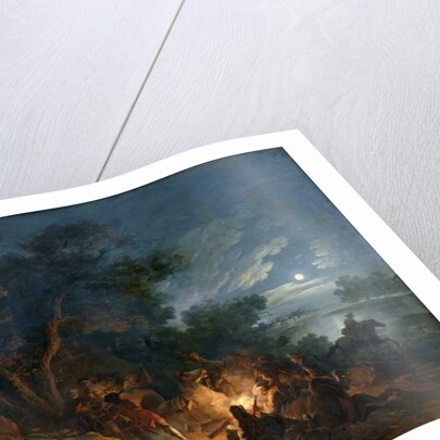 Attack by Robbers at Night, c.1770 by Philip James de Loutherbourg