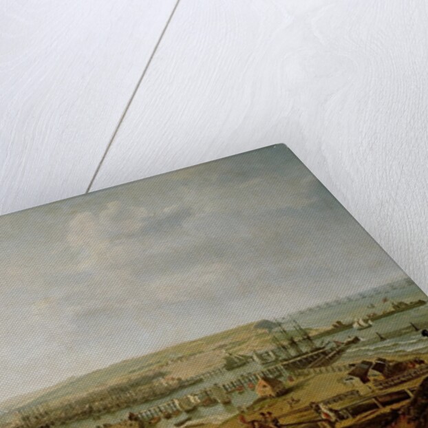 Napoleon I Visiting the Camp at Boulogne in July 1804, 1806 by Jean-Francois Hue