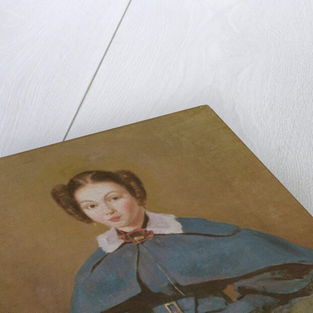 Portrait of Madame Baudot, the Artist's Niece by Jean Baptiste Camille Corot