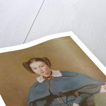 Portrait of Madame Baudot, the Artist's Niece by Jean Baptiste Camille Corot