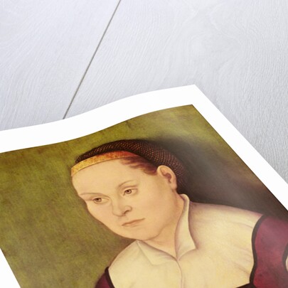 Portrait of a Woman by School German