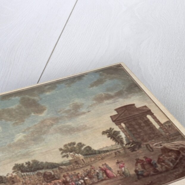 The Barrier at the Champs Elysees. The Suppression of Right of Entry to Paris in 1790 by French School