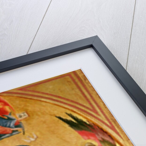 Virgin and Child with God the Father, Holy Spirit and angels by Tommaso Masolino da Panicale