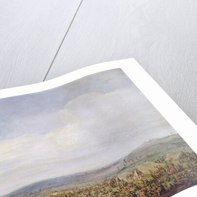 Military Encampment by Robert van den Hoecke