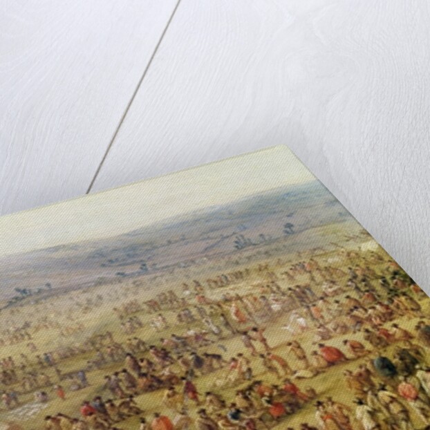 Military Encampment by Robert van den Hoecke