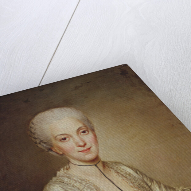 Portrait of a woman by Antoine Vestier