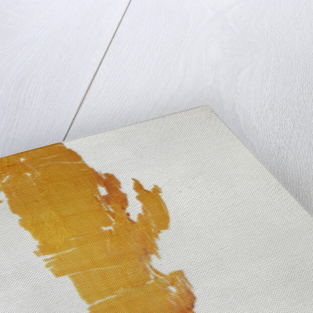 Fragment of material with patterns of floral motifs and mandarin ducks by Tang Dynasty Chinese School