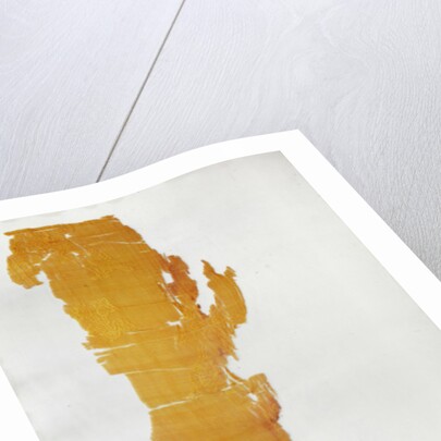 Fragment of material with patterns of floral motifs and mandarin ducks by Tang Dynasty Chinese School