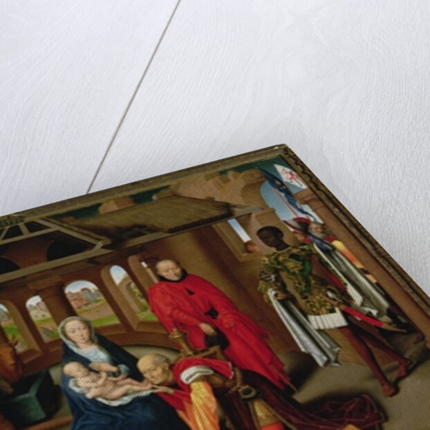 Adoration of the Magi, central panel of the Triptych of the Adoration of the Magi, c.1470-72 by Hans Memling