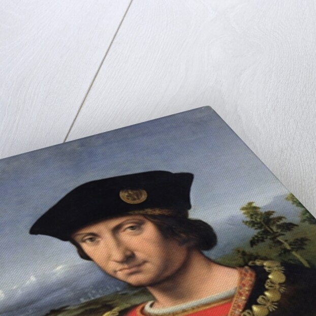 Portrait of Charles d'Amboise Marshal of France by Antonio da Solario