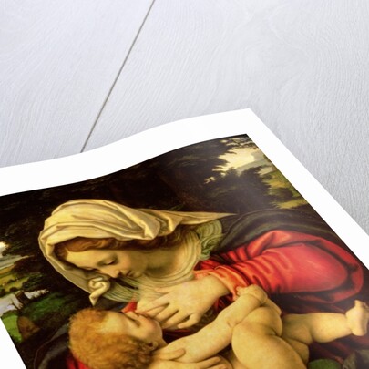 The Virgin of the Green Cushion, 1507-10 by Andrea Solario