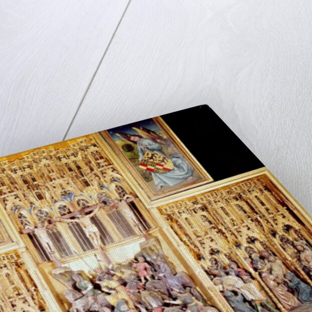 Central section of the Ambierle Altarpiece, 1460-66 by Flemish School