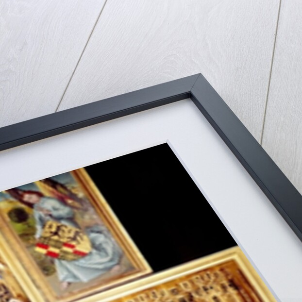 Central section of the Ambierle Altarpiece, 1460-66 by Flemish School