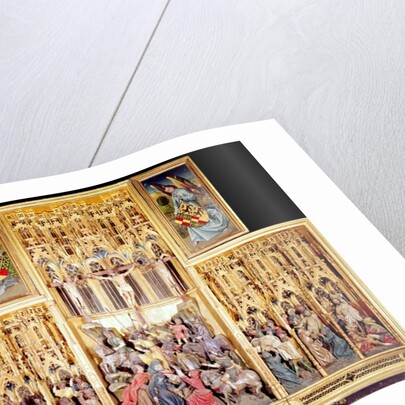 Central section of the Ambierle Altarpiece, 1460-66 by Flemish School