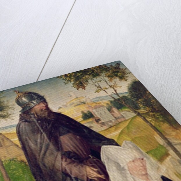 Guillemette de Montagu with Saint Guillaume, 1460-66 by Rogier van der Weyden