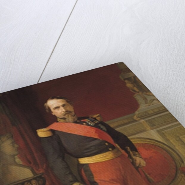 Portrait of Napoleon III, 1862 by Hippolyte Flandrin