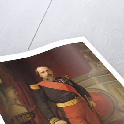 Portrait of Napoleon III, 1862 by Hippolyte Flandrin