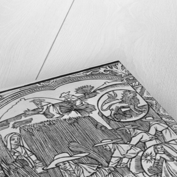 August, harvesting, Leo by Pierre Le Rouge