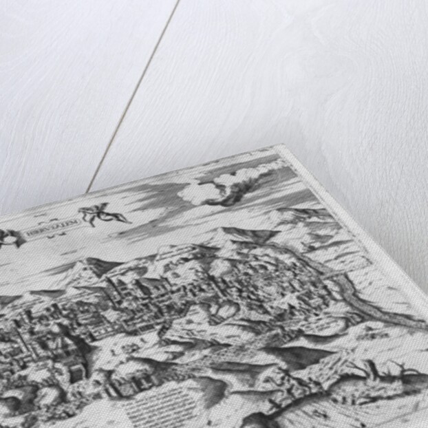 View of Jerusalem, 1570 ? by Etienne Duperac