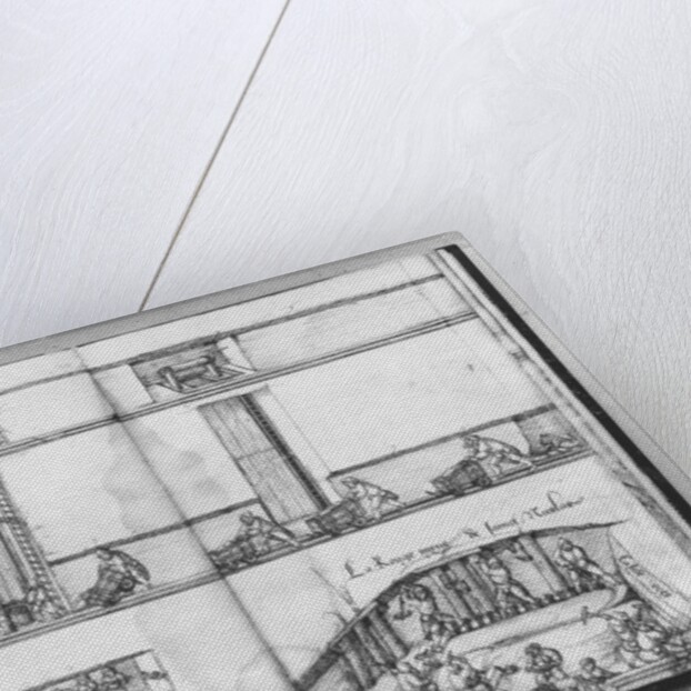 Silver mine of La Croix-aux-Mines, Lorraine, fol.13v and fol 14r, the red mine of St. Nicholas, c.1530 by Heinrich Gross or Groff