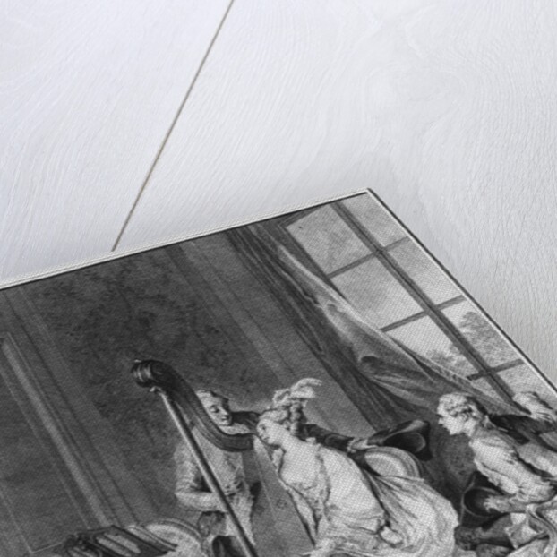 The perfect chord by Jean Michel the Younger (after) Moreau