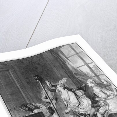 The perfect chord by Jean Michel the Younger (after) Moreau