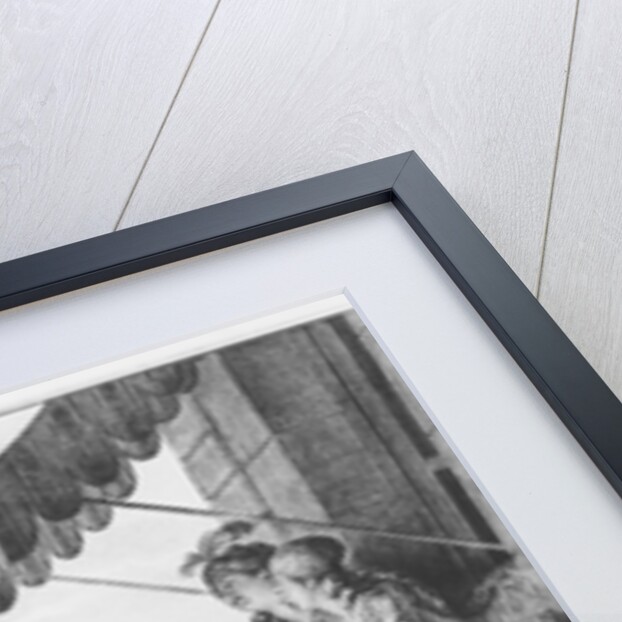 Taking up a bet by Jean Michel the Younger Moreau (after)