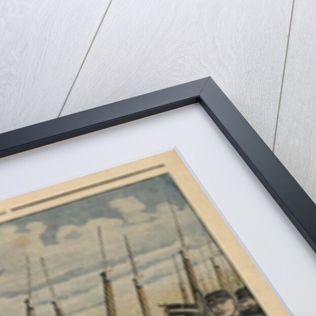 Elite troops of French army, the colonial infantry by French School