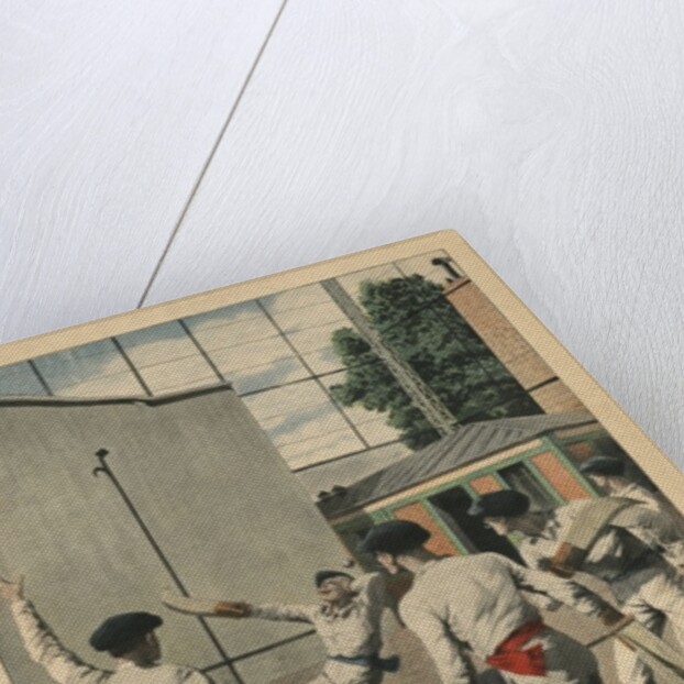 Fatal Basque Pelota by French School