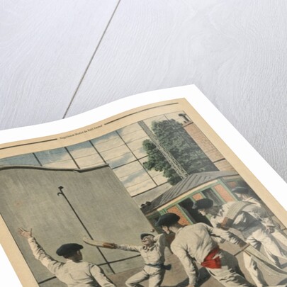 Fatal Basque Pelota by French School