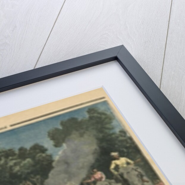 Catching a white elephant in Siam by French School