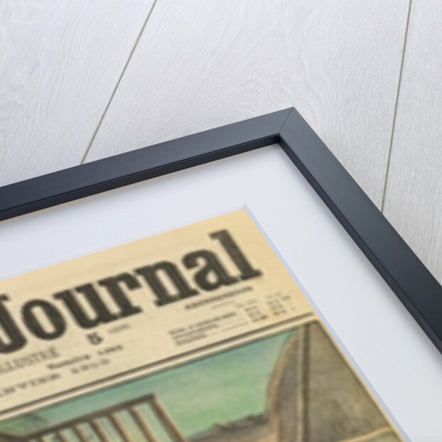 Chantecler, the author Edmond Rostand and his main actors by French School