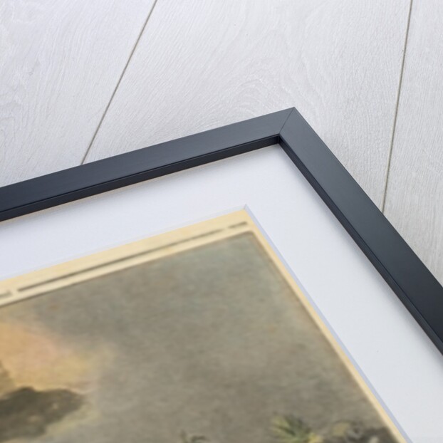 Eruption of Mount Etna by French School