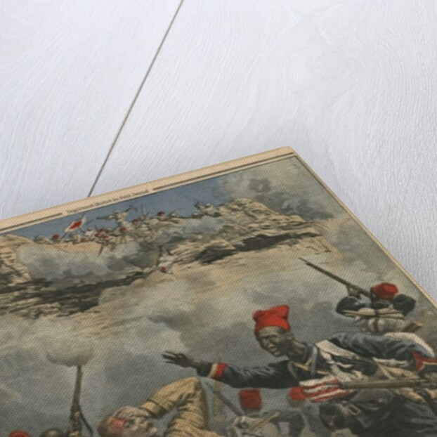 Ambush at Abir-Taouil, death of Captain Fiegenschuh by French School