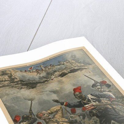 Ambush at Abir-Taouil, death of Captain Fiegenschuh by French School