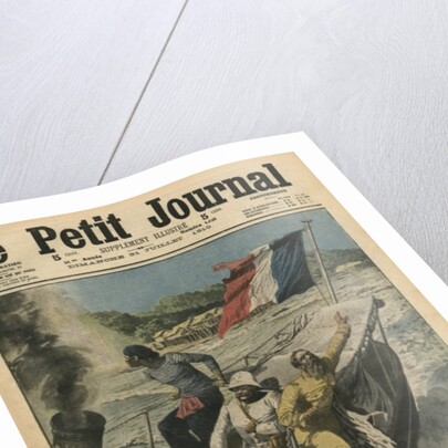 Drowning in the Mekong rapids by French School