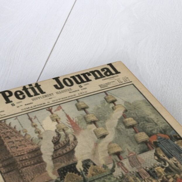 The Death of Chulalongkorn, King of Siam by French School