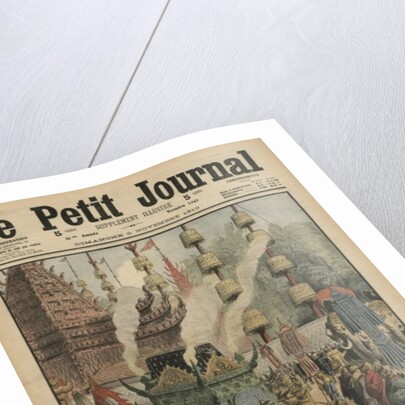 The Death of Chulalongkorn, King of Siam by French School