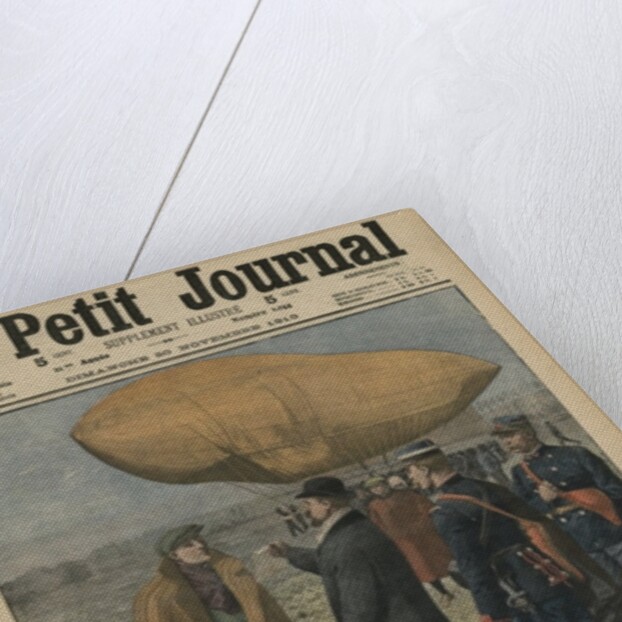 How the air conquerors are welcomed in France, Ernest Willows by French School