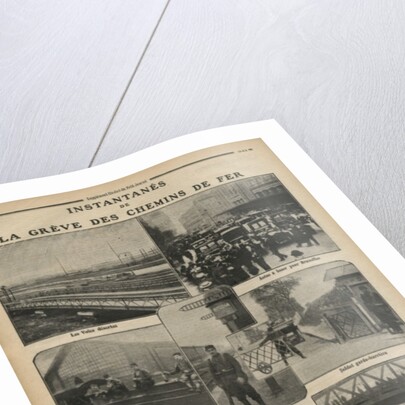 Snapshots of the rail strike by French Photographer