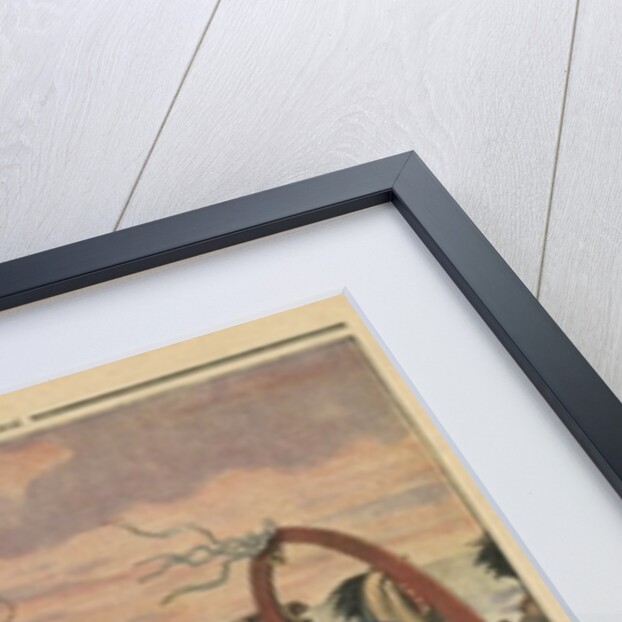 Wedding party attacked by wolves by French School