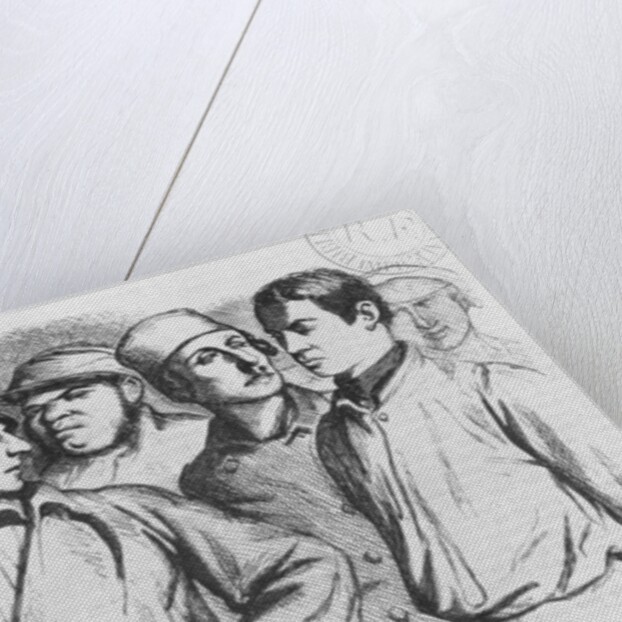 The arrogant squad of hired applauders and ticket sellers by French School