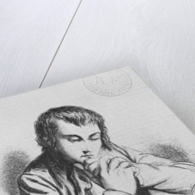 Daniel d'Arthez at the Bibliotheque Sainte-Genevieve by French School